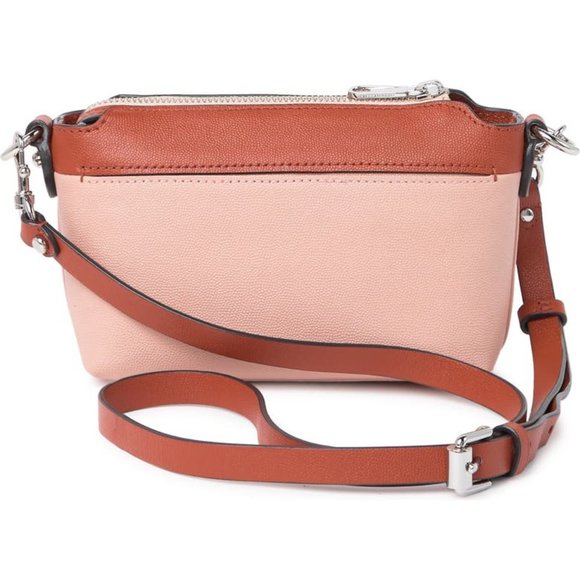Rebecca Minkoff Colorblock Leather Crossboday Bag - Picture 4 of 7